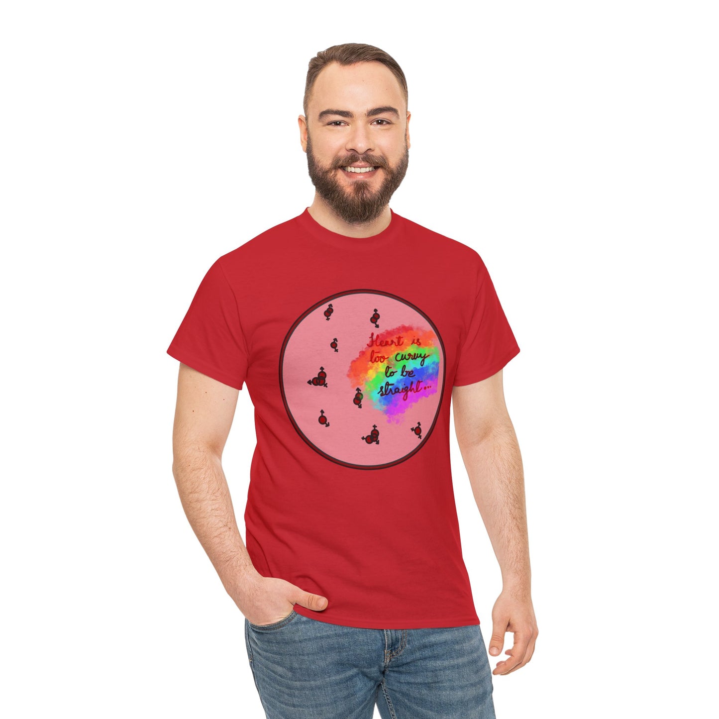 Curvy Heart Pride Tee