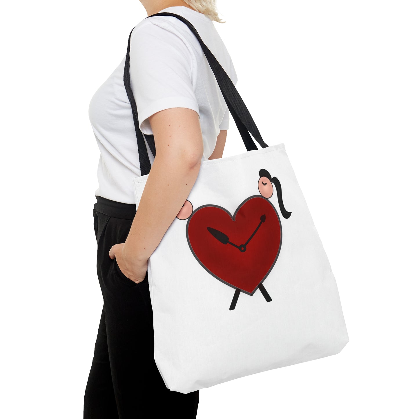 Heart Clockwork Tote Bag