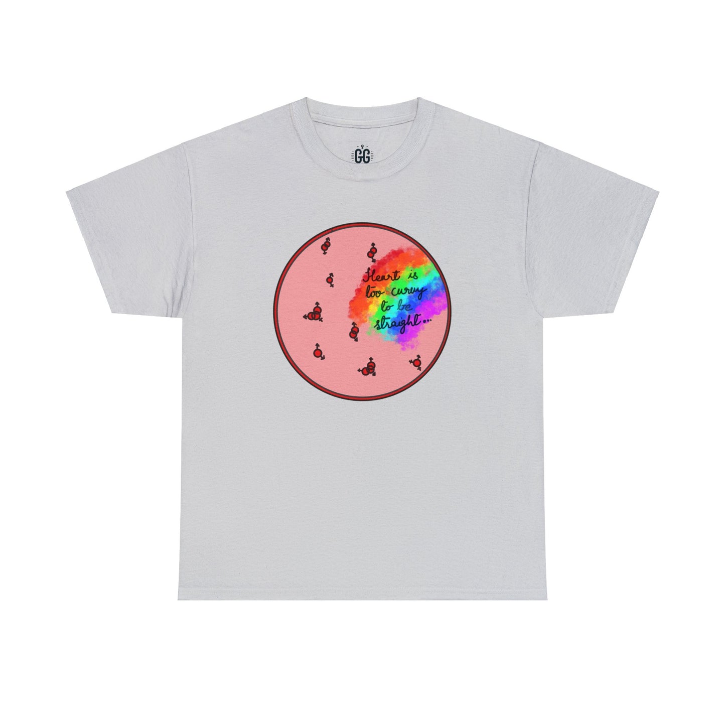 Pride Rainbow Heart Tee