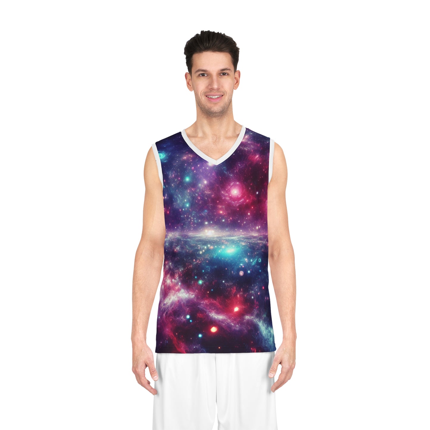 Cosmic Slam Dunk Basketball Jersey