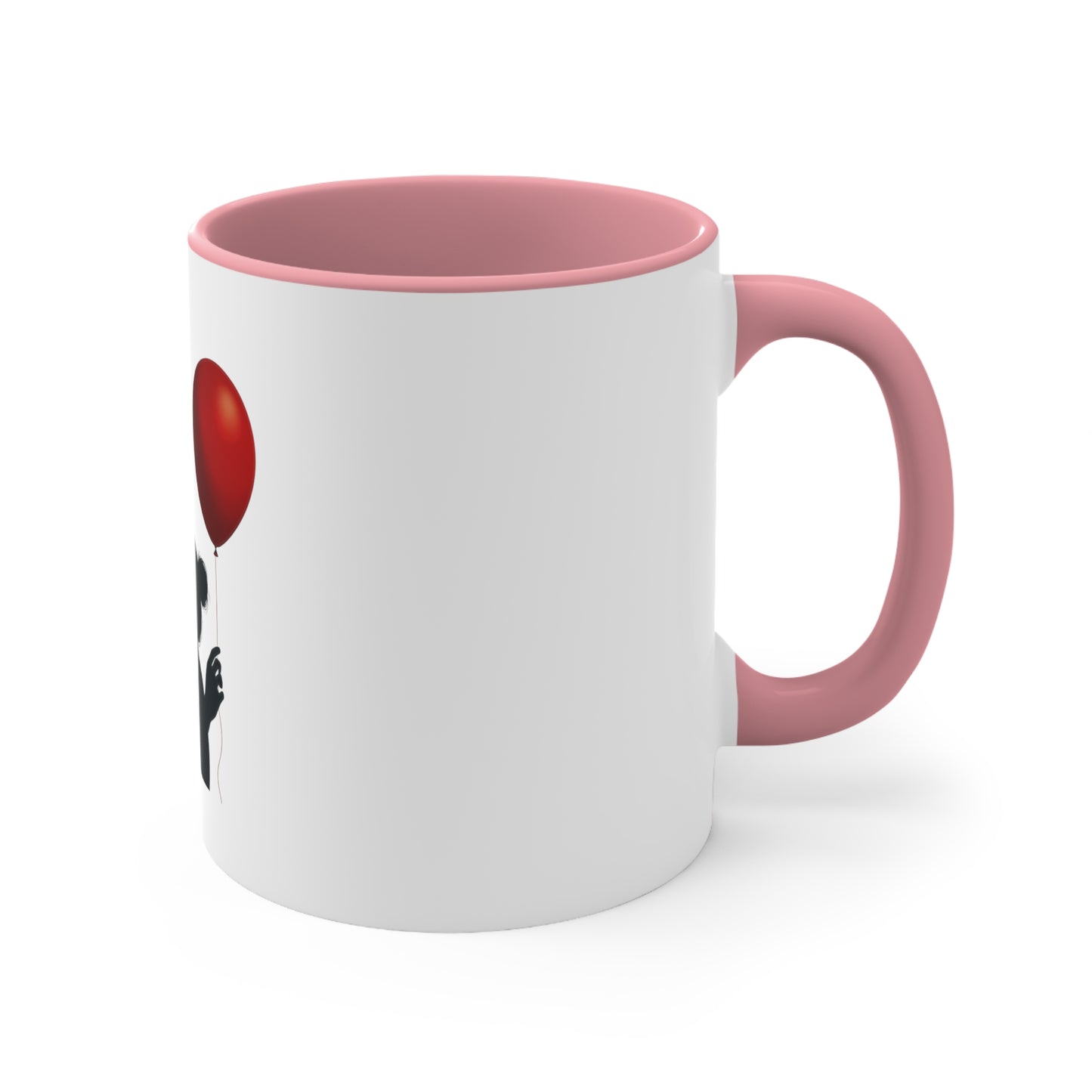 Romantic Silhouette Balloon Mug