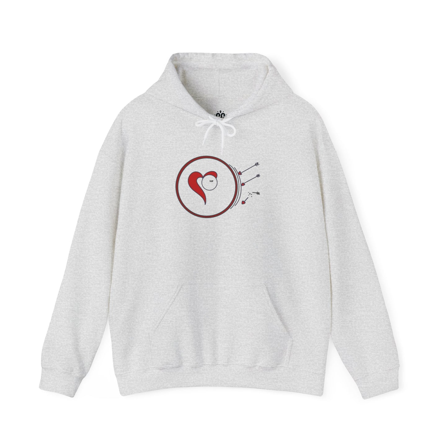 Heart Target Graphic Hoodie