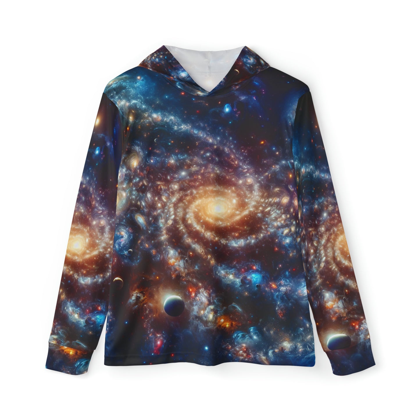 Galactic Spiral Athletic Warmup Hoodie