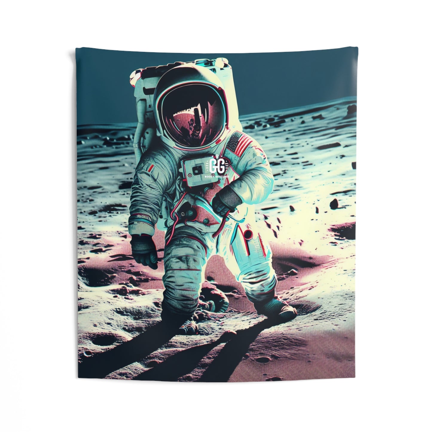 Astronaut Exploration Tapestry