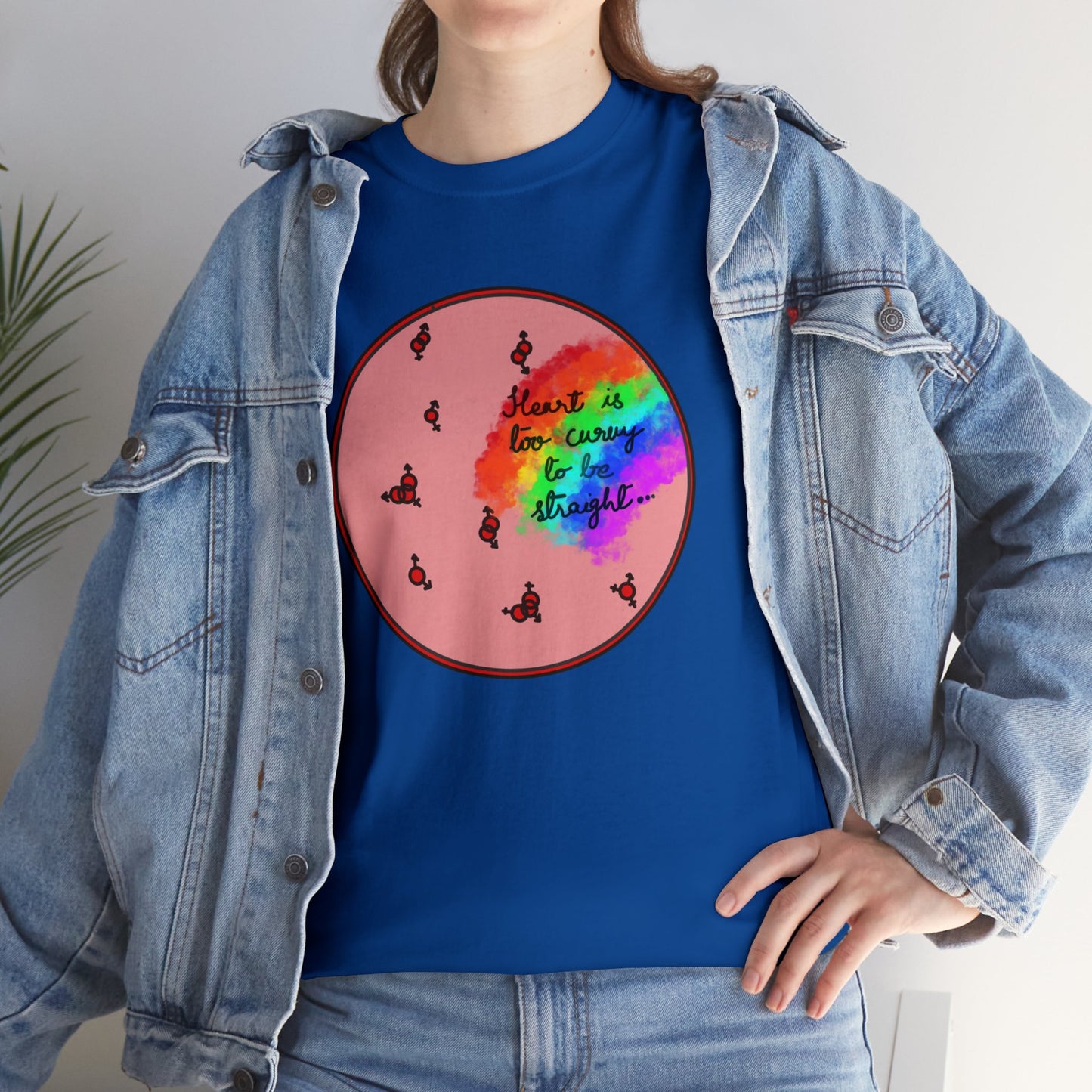 Pride Rainbow Heart Tee