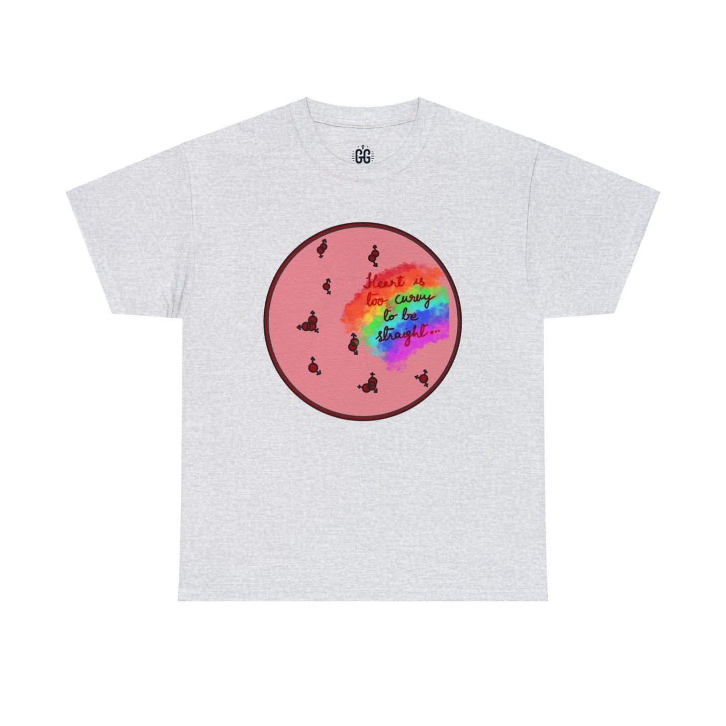 Curvy Heart Pride Tee