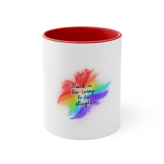 Curvy Heart Pride Mug