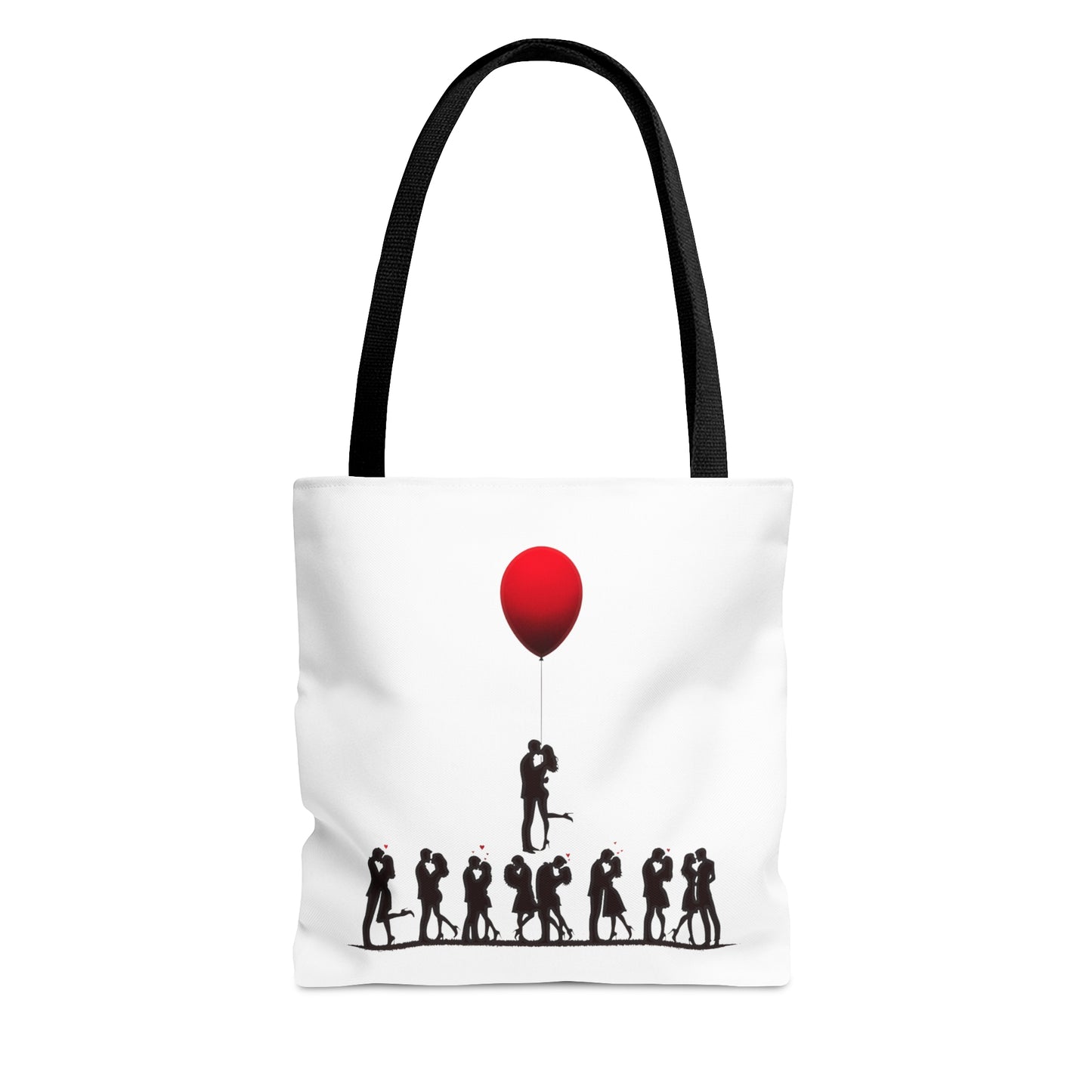 Love Balloon Silhouette Tote