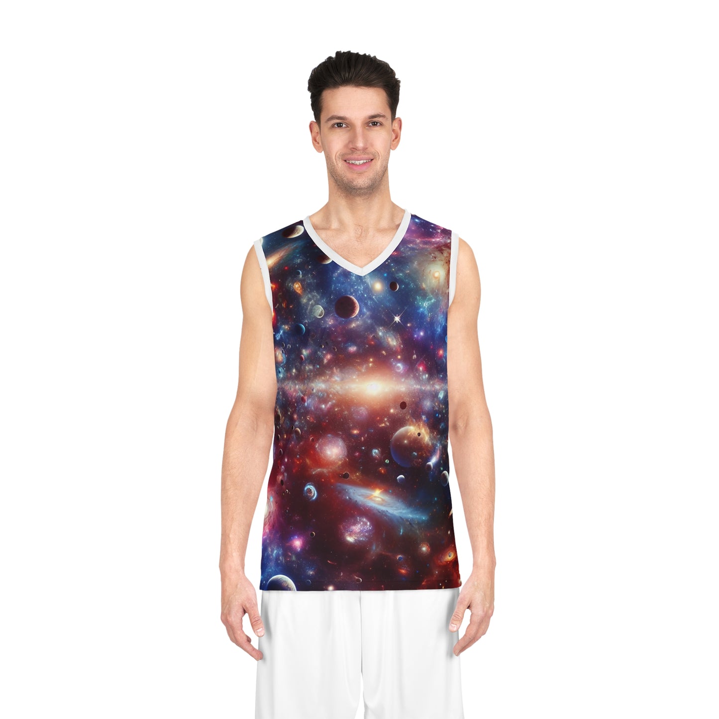 Cosmic Slam Dunk Basketball Jersey