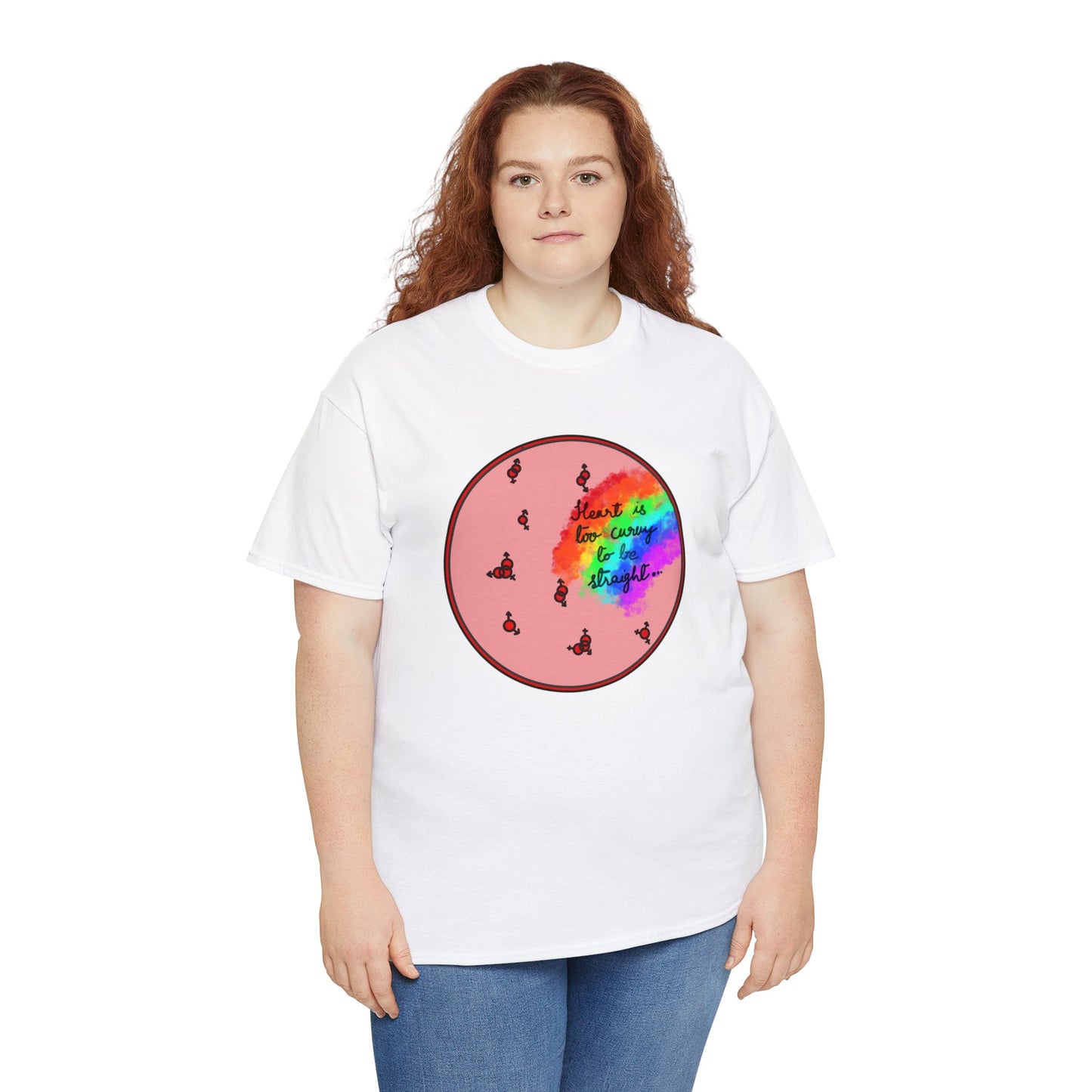 Pride Rainbow Heart Tee