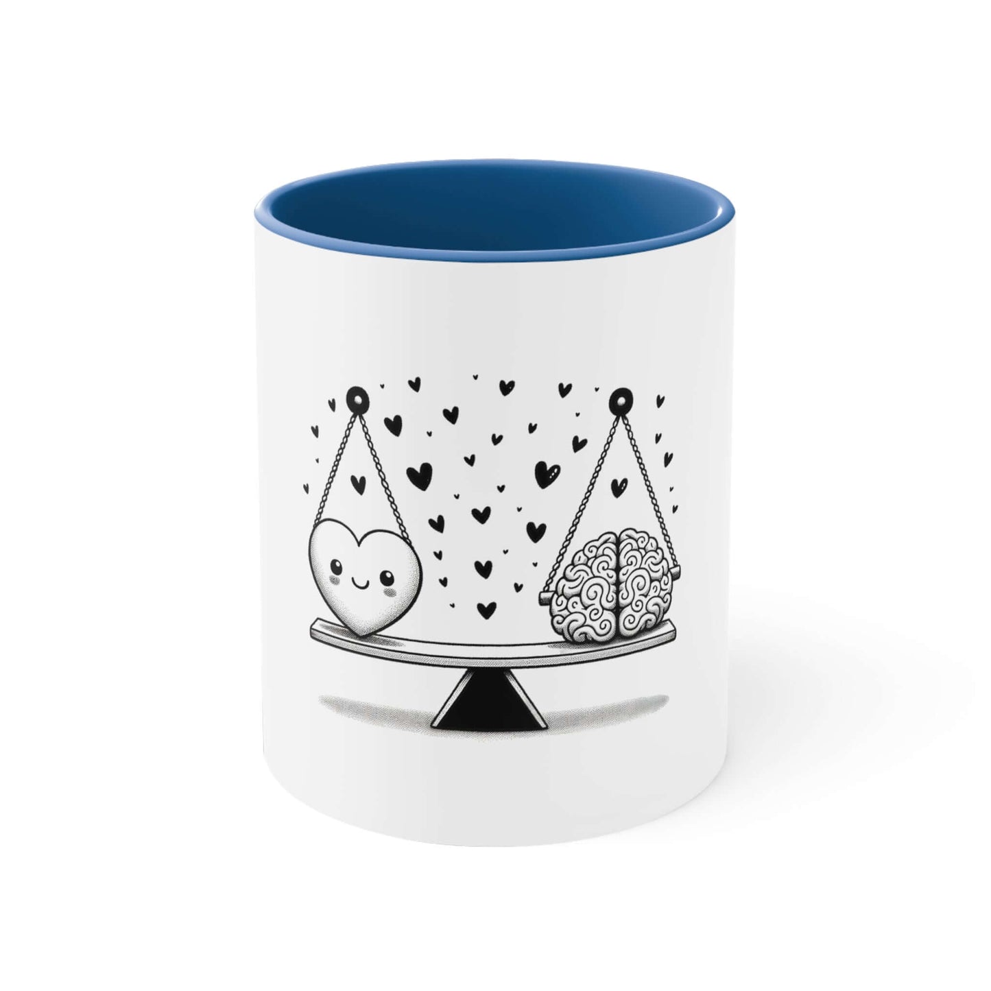 Balanced Heart Brain Mug