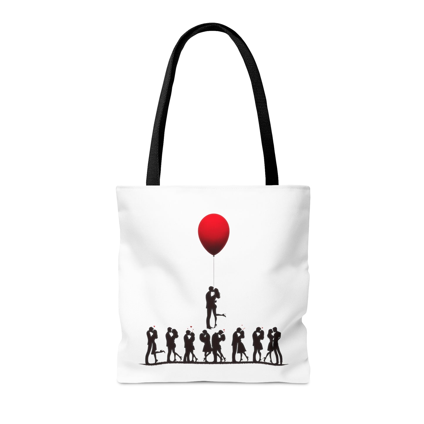 Love Balloon Silhouette Tote