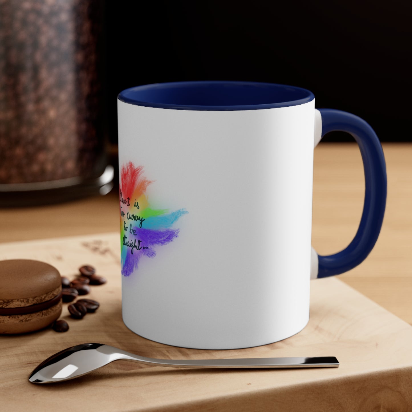 Curvy Heart Pride Mug