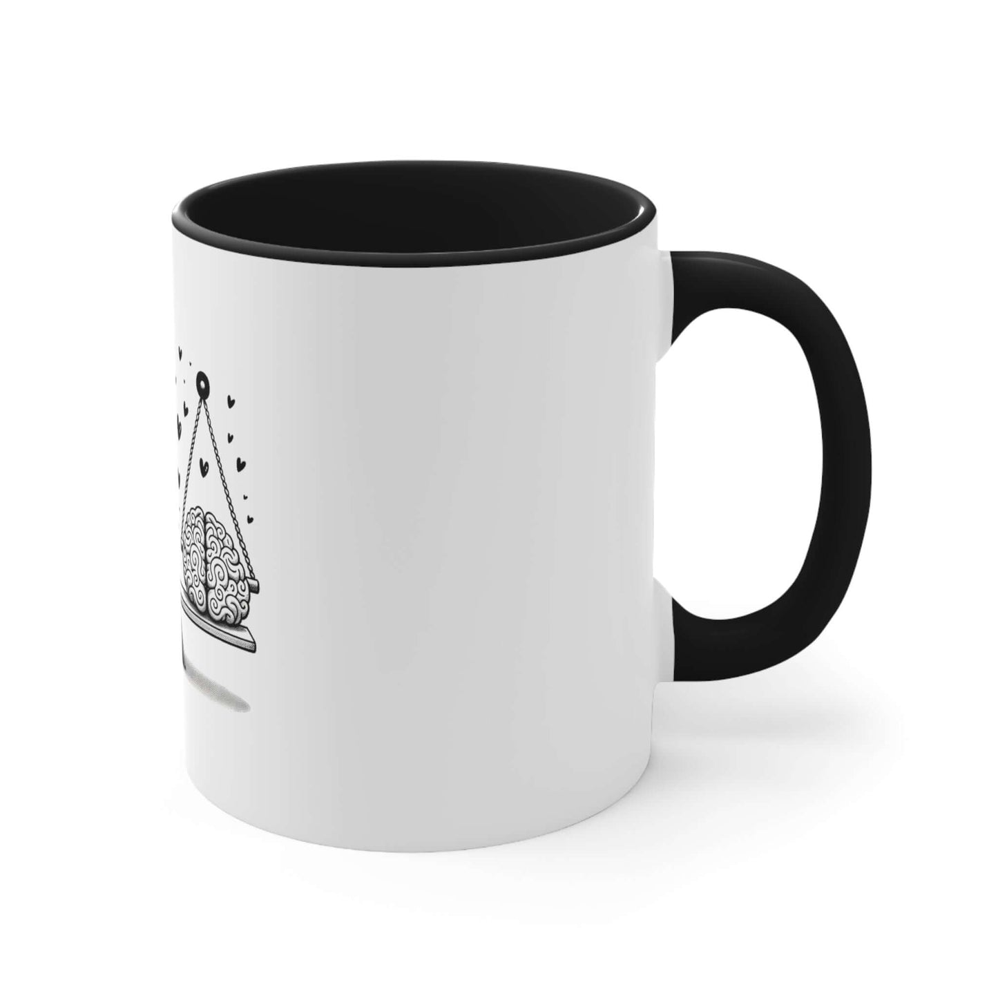 Balanced Heart Brain Mug