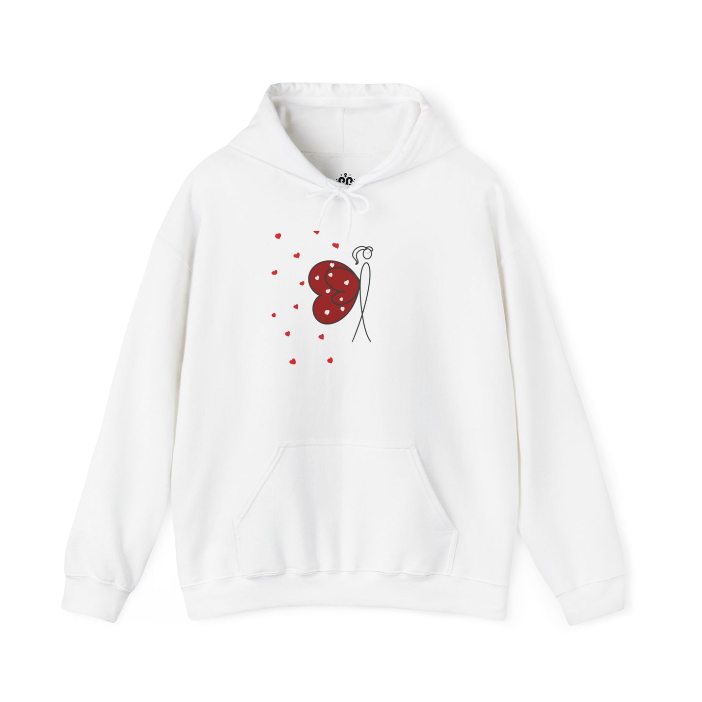 Love Balloon Graphic Hoodie