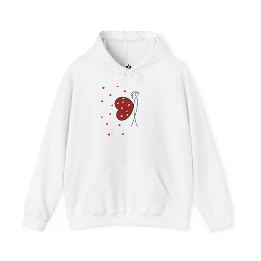 Love Balloon Graphic Hoodie