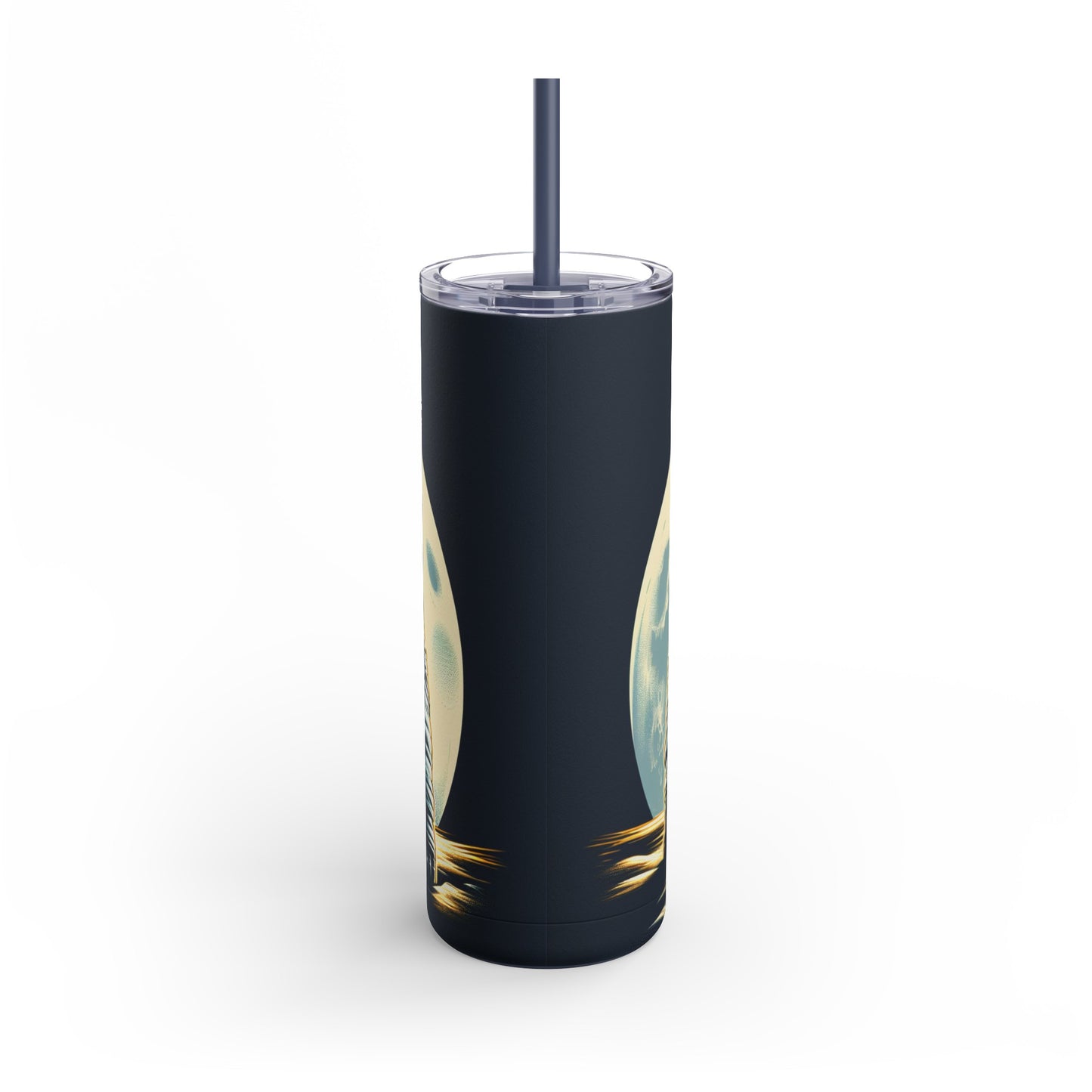 Astronaut Adventure Matte Skinny Tumbler