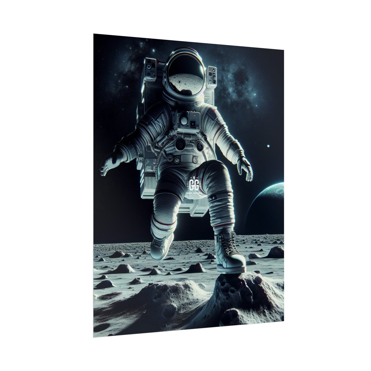 Lunar Explorer Poster