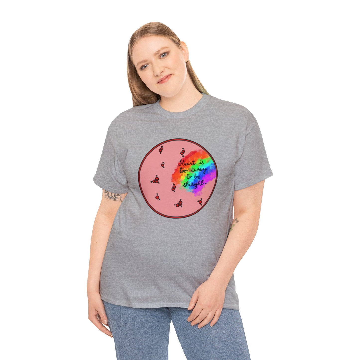 Pride Rainbow Heart Tee