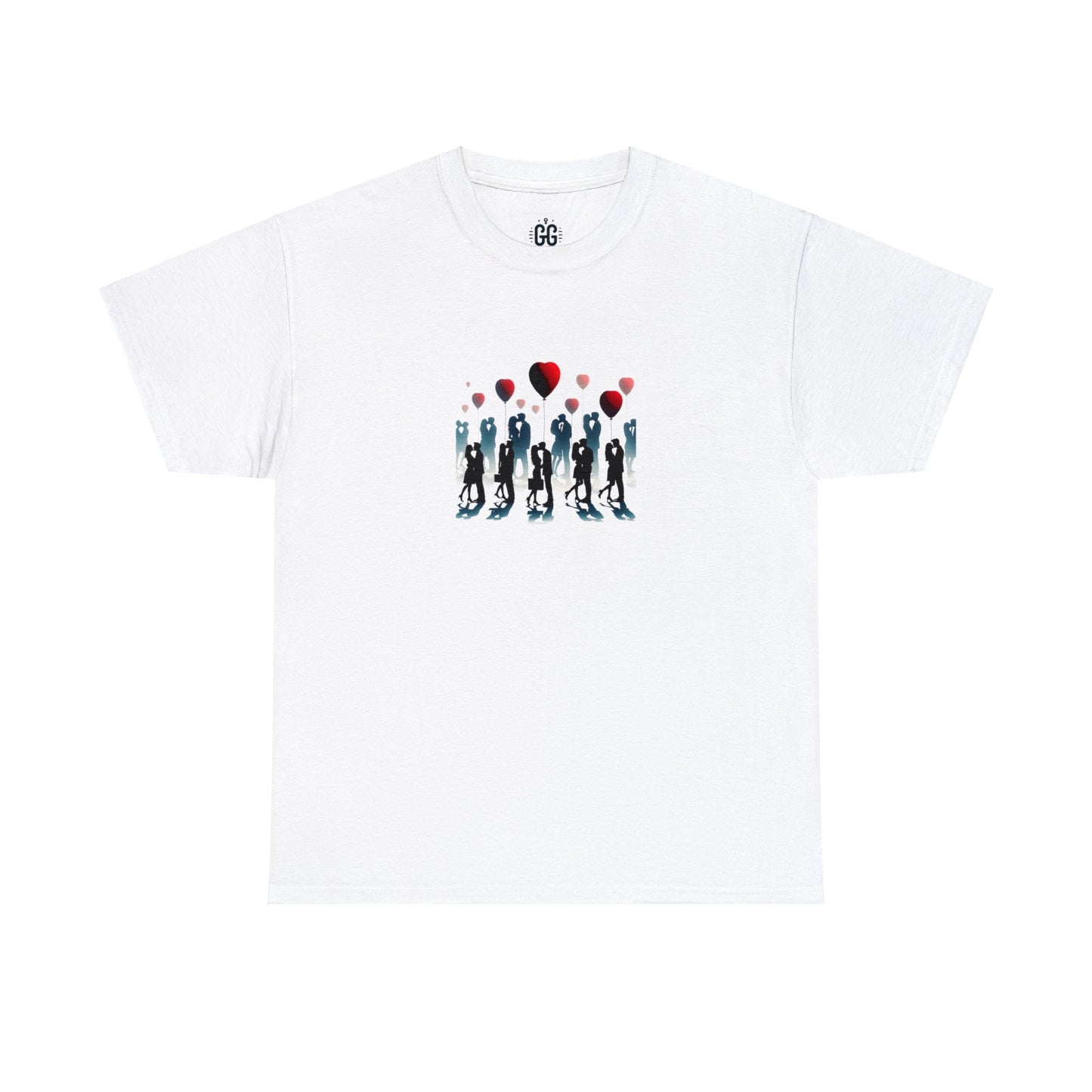 Love Silhouette Balloon Tee