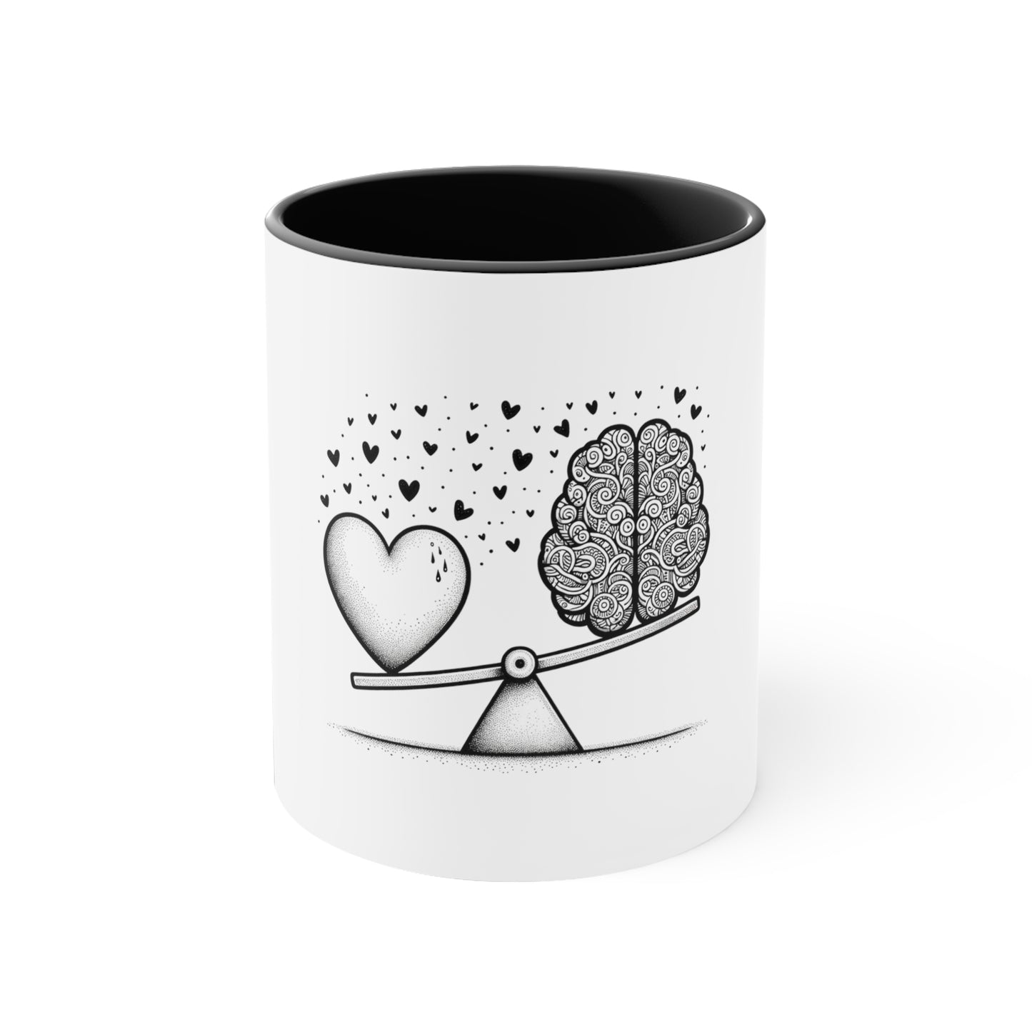 Emotional Balance Accent Mug